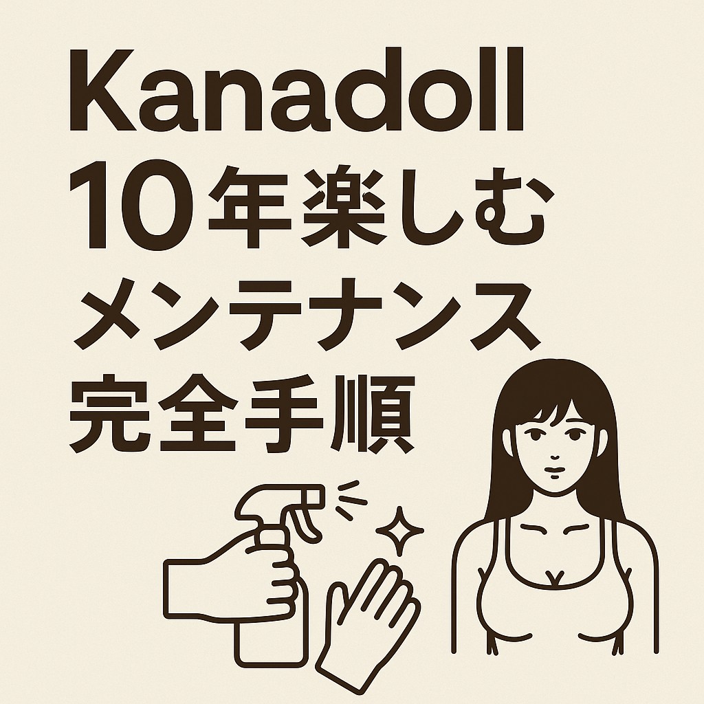 Kanadollラブドールのメンテナンス完全手順ガイド