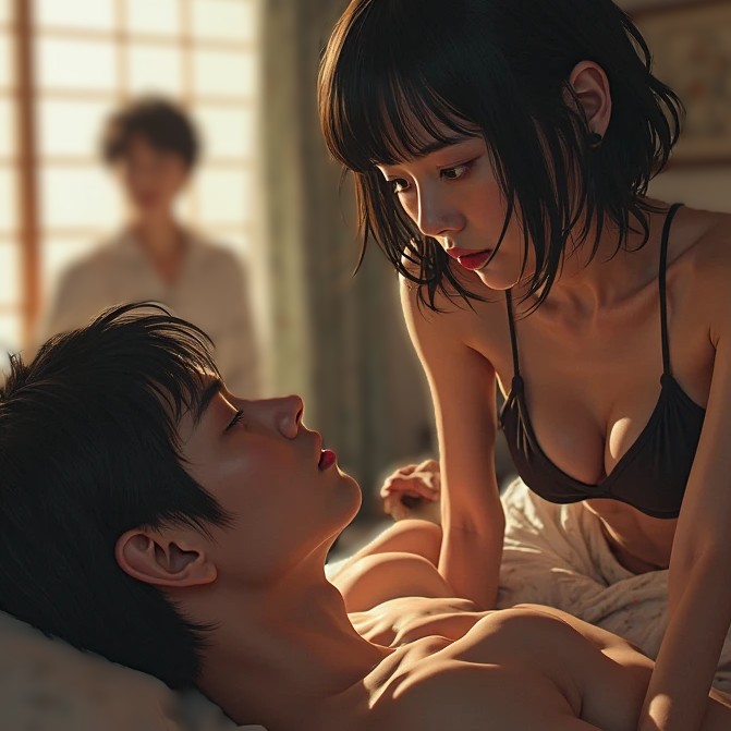 日本のカップルがNTRシーンを演じるリアルな雰囲気